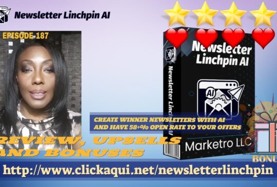 Newsletter Linchpin AI Review- how to create a newsletter using chatgpt